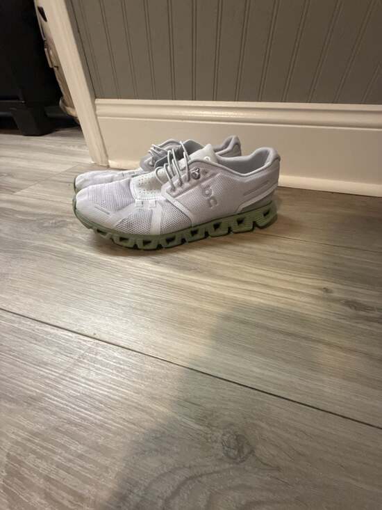 On Other - On Cloud 5 Glacier/Reseda Men's Athletic Running Shoes